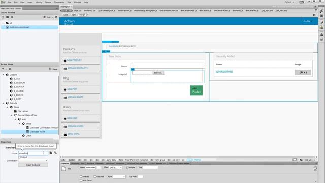 Uploading Multiple Files and Storing Their Names Into a Database смотреть онлайн