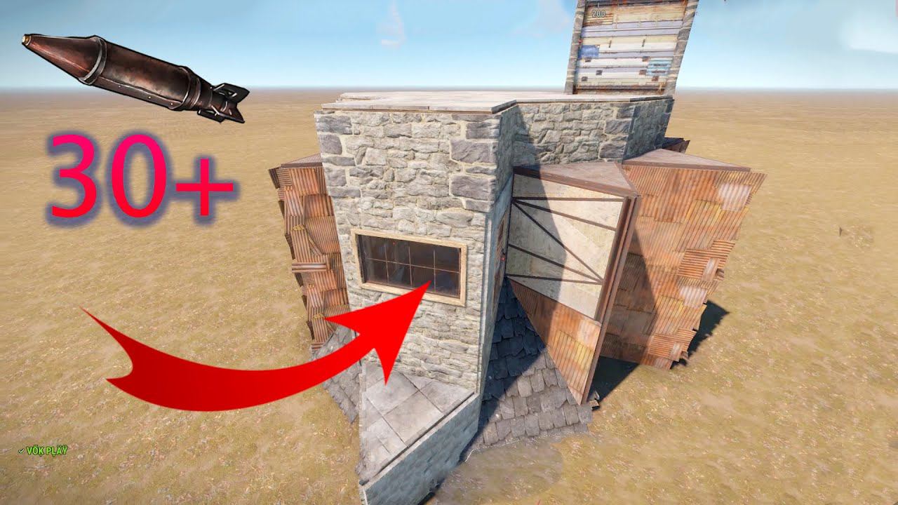 ТОПОВЫЙ АНТИРЕЙД ДОМ ДЛЯ СОЛО/ДУО НА 30+ РАКЕТ В РАСТЕ смотреть онлайн