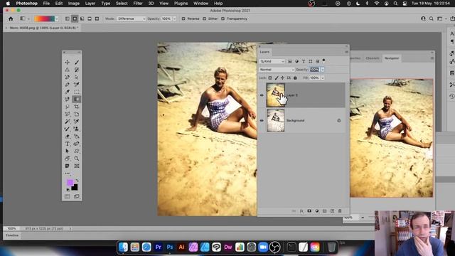 How to Colorize a Black And White Photo In Photoshop Tutorial | Graphicxtras смотреть онлайн