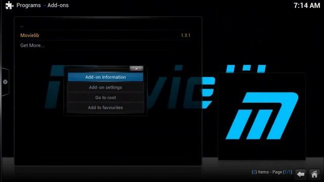 Movielib addon install for XBMC/Kodi смотреть онлайн