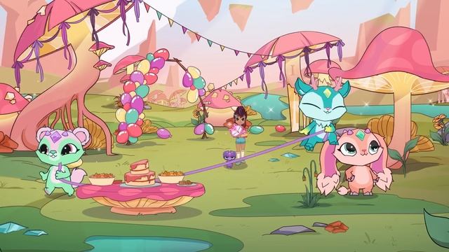 Magic Mixies | Episode #2 Vanishing Fiesta | NEW Series! | Cartoons for Kids смотреть онлайн