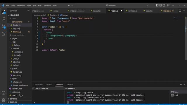Next JS - Adding Styles using MUI and Image Component Tamil | Next JS Beginner series Tamil смотреть онлайн