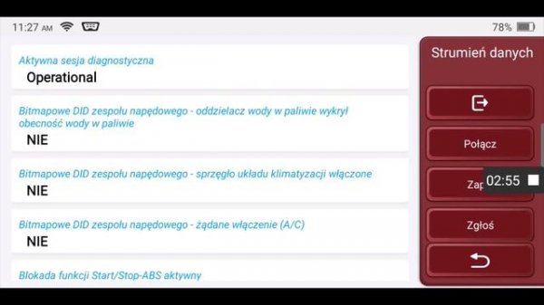 THINKCAR / THINKTOOL LITE DIAGNOSTYKA
