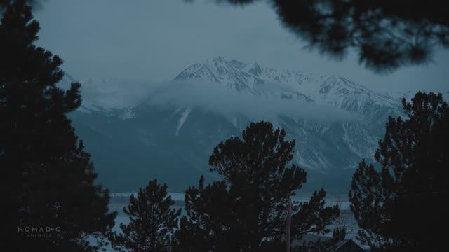 3 часа 4К Горы Красивые виды гор Фоновая  Видео картина Без музыки звуки природы