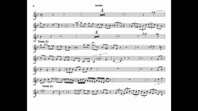 Clark Bars | Clark Terry Trumpet Transcription смотреть онлайн