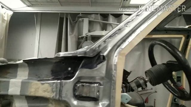 Подготовка к покраске,грунтовка. Volkswagen Golf 2 Syncro Окраска #1. смотреть онлайн