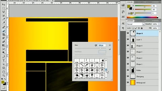 [Tutorial] Photoshop CS5 - YouTube Kanal Backround erstellen [German/Deutsch] смотреть онлайн