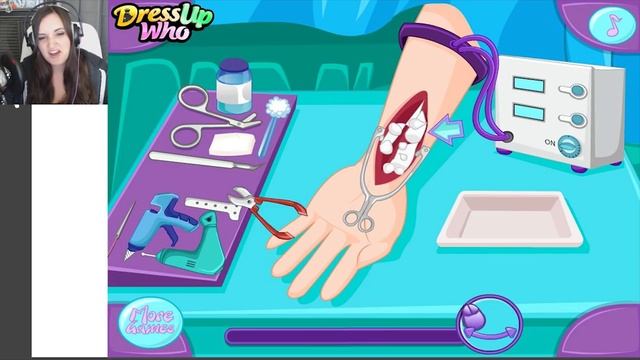 SURGERY GAMES (I Got Grossed Out!!) - Girls Go Games #4