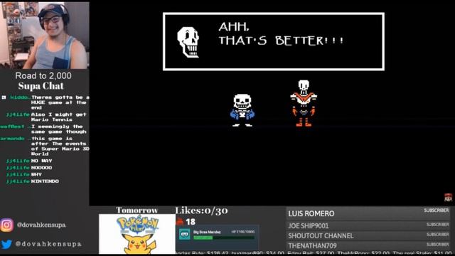 Undertale For The Nintendo Switch Reaction.... смотреть онлайн