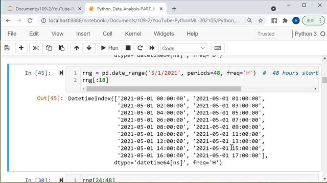 Python Data Analysis PART II - Pandas Programming - 1 - Series & DataFrame смотреть онлайн