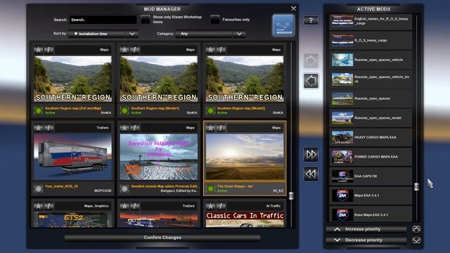 ETS2 1.37 | ProMods 2.46 + 19 Maps | Map Combo (0€ version) смотреть онлайн