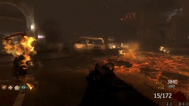 Call of Duty Black Ops 2 Zombies Центр города - Выживание (2) смотреть онлайн