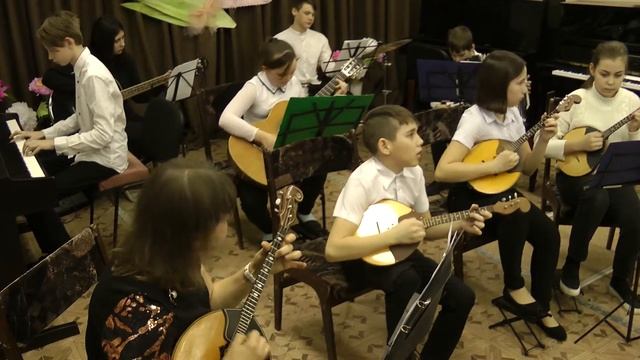 ДШИ "Современник",вальс "Искорки" (Андреев Василий) 03.03.2020 смотреть онлайн