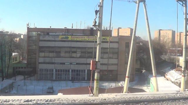 Москва из окна поезда смотреть онлайн