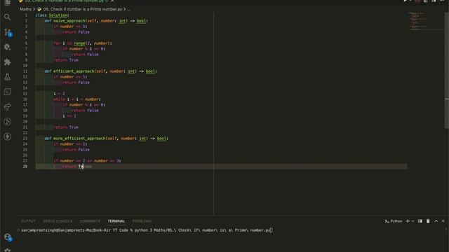 05. Check if a number is Prime in Python | Sanjampreet Singh | Code Sanjam | Coding Video смотреть онлайн