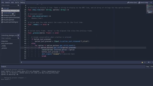 How I made BRANCHING DIALOGUE for my RPG in Godot смотреть онлайн
