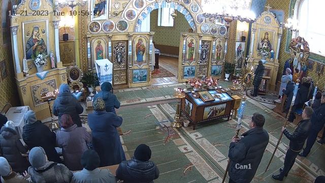 Божественна Літургія (21.11.2023) смотреть онлайн
