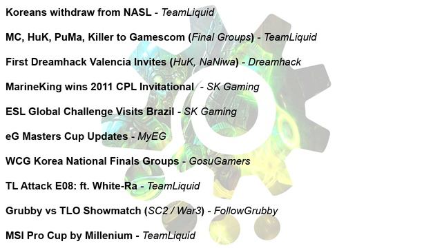 Pulse - 13/08/11 - StarCraft News - GOMTV.net Drama, Multitasking Trainer, YellOw To Code-A & More! смотреть онлайн