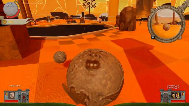 Наука ПОБЕЖДАТЬ - Игра по СЕТИ - Rock of Ages 2: Bigger and Boulder - Прохождение [#2] смотреть онлайн