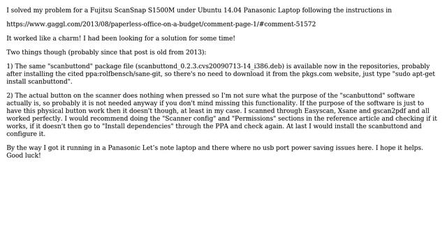 Ubuntu: Error during device I/O when using USB scanner (3 Solutions!!) смотреть онлайн