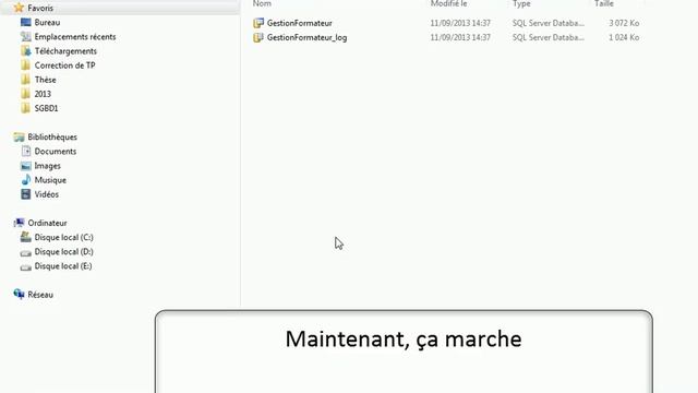 Comment copier une base de donnée SQL Server смотреть онлайн