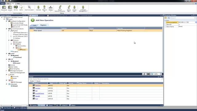 PLC Training: MODBUS | UniLogic for UniStream programmable controllers by Unitronics смотреть онлайн