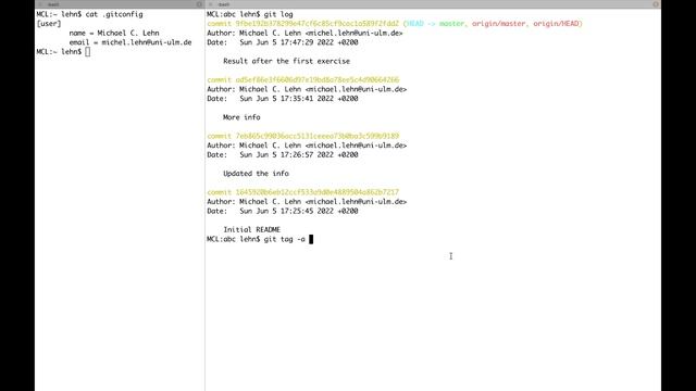 HPC0 CPW Part 3 Getting Started With Git смотреть онлайн