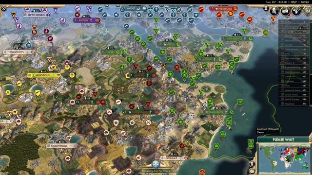 Let's Play Civilization 5: Brave New World Gameplay - AI Only World Mod [Ep 22] смотреть онлайн