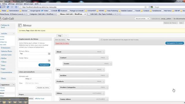 Navigation Menu. Thesis Wordpress part 2 смотреть онлайн