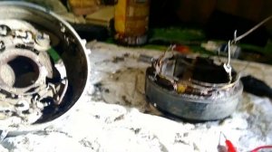 Неисправность генератора Мтз-80!Разобрал и пробую очистить статор!Варю в кастрюле с водой и порошко
