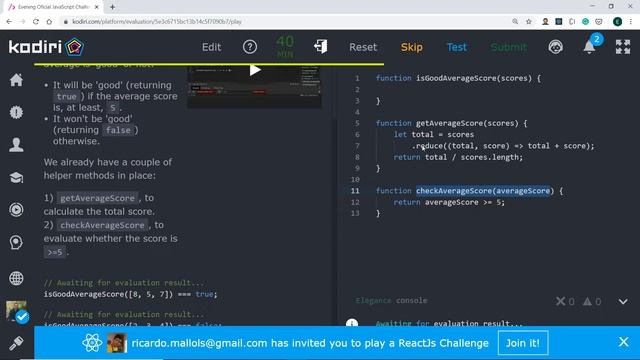 Challenge Review- Javascript - 06-02-20 смотреть онлайн