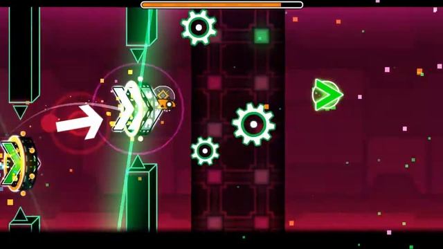 BLOZ - Geometry Dash - Easy Demon - 1 coin - 100% Completed - By Dhaner смотреть онлайн