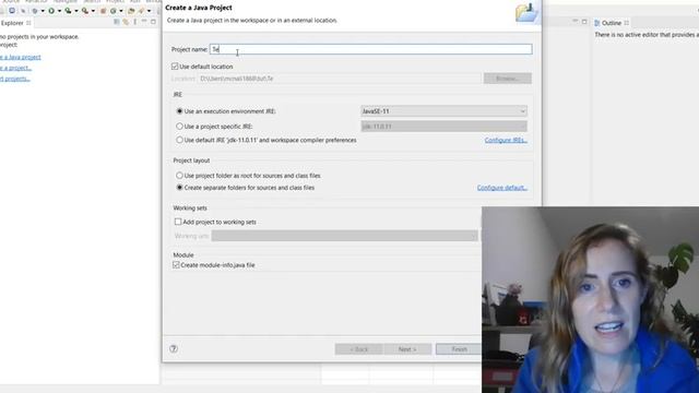 Java first program hello world | Java with Ali смотреть онлайн