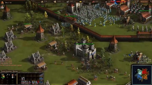 Казаки 3 - Развитие до капа смотреть онлайн