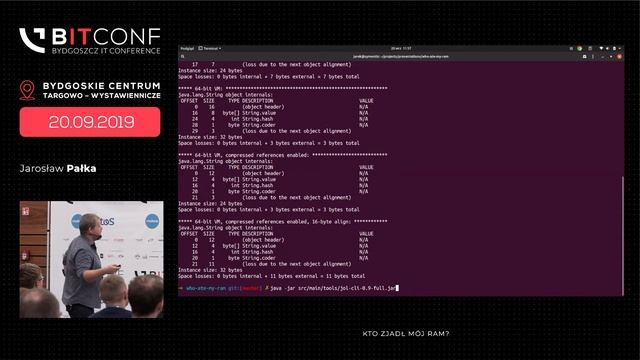 bITconf 2019 - [Jarosław Pałka] Kto zjadł mój RAM? смотреть онлайн