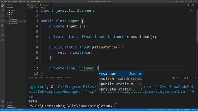 Fix Scanner Class in Java | Singleton Design Pattern смотреть онлайн