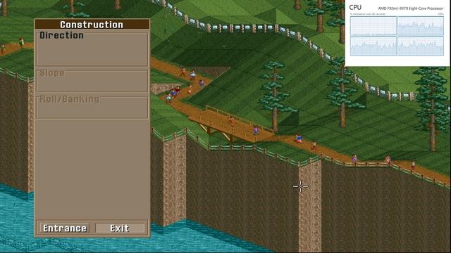 Cxbx-R Rollercoaster Tycoon-AMD FX 9370-GTX 960 смотреть онлайн