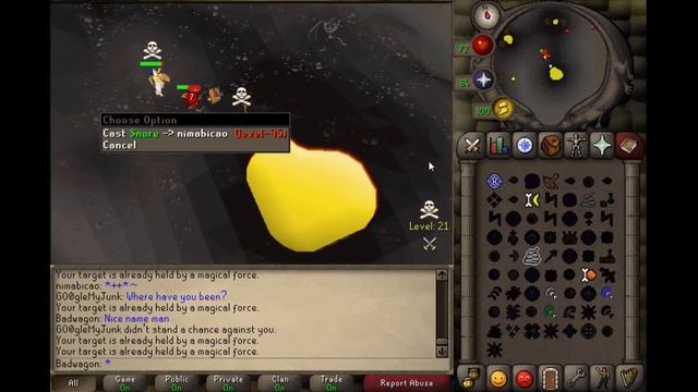 Old School Runescape: Pking #3: STAY OUT OF MY TERRITORY смотреть онлайн