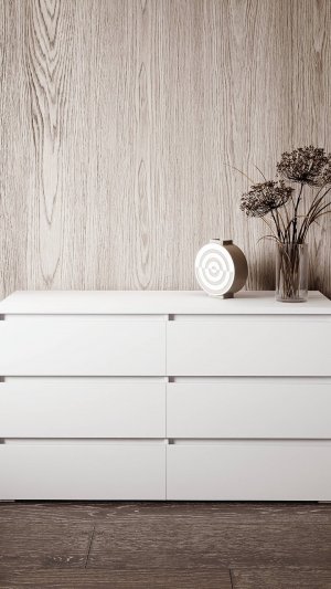 Комод ИДЕЯ в белом цвете