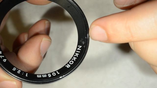 Nikon Nikkor 105 f/2.5 Repair: Disassembly and dented front element смотреть онлайн