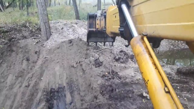 Татра удс 114 копаем пруд