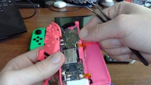 Замена стиков Joy-Con на Nintendo Switch своими руками