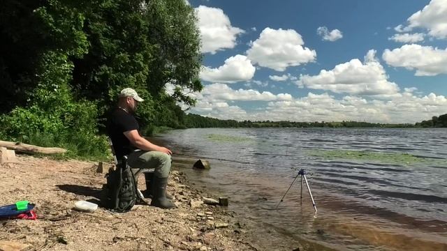 Ловлю на фидер.