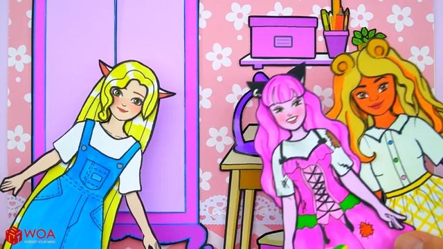 Rumi, Don't Feel Self-Pity! - Hello Kitty And Doreamon School Supplies | DIY Paper Dolls & Cartoon смотреть онлайн