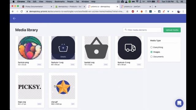 Prismic Setup for Picksy - React Gatsby Grocery Ecommerce Template смотреть онлайн