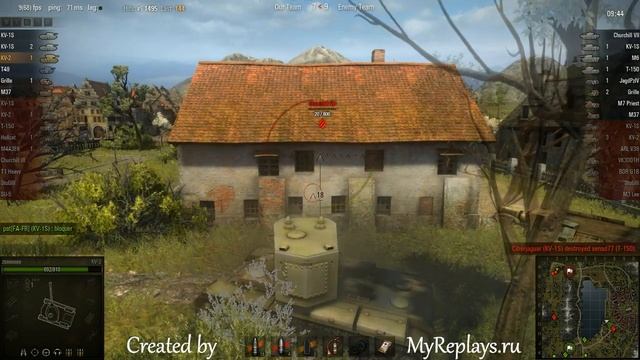WOT: Lakeville - KV-2 - 5 frags смотреть онлайн