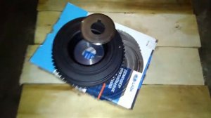 Шкив коленвала от Весты 1.8. Демфер крутильных колебаний нового образца