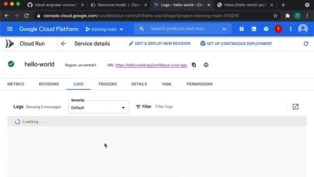 Cloud Engineering Course: Deploying an application... (Cloud Run) смотреть онлайн