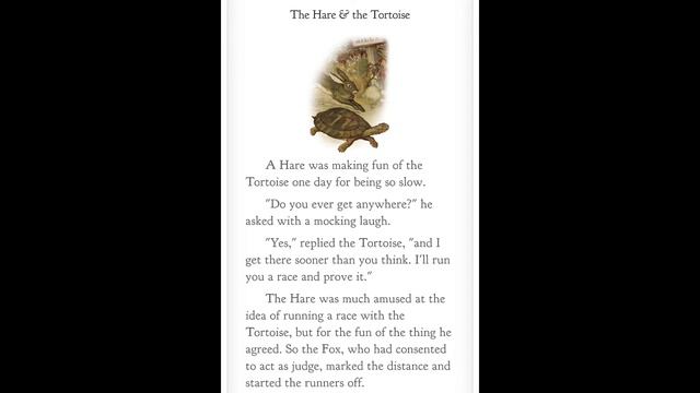 Aesop’s Fables: The Tortoise 🐢 and the Hare 🐇 смотреть онлайн