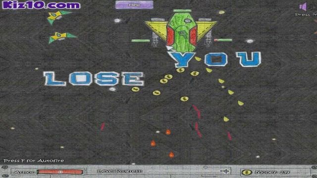 [FLASH ИГРА] Notebook Space Wars - РИСОВАННЫЕ ВОЙНЫ! смотреть онлайн